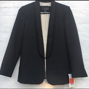 Black Tuxedo Blazer by Mango